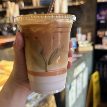The Dez - Caramel iced latte - Salad Near Me - Joshua Tree, California