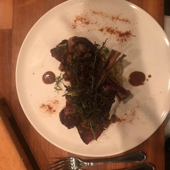 Oakleys Bistro - Tonight's special: lamb shank, rice with edamame - New American Near Me - Indianapolis, Indiana Oakleys Bistro - Tonight's special: lamb shank, rice with edamame - New American Near Me - Indianapolis, Indiana