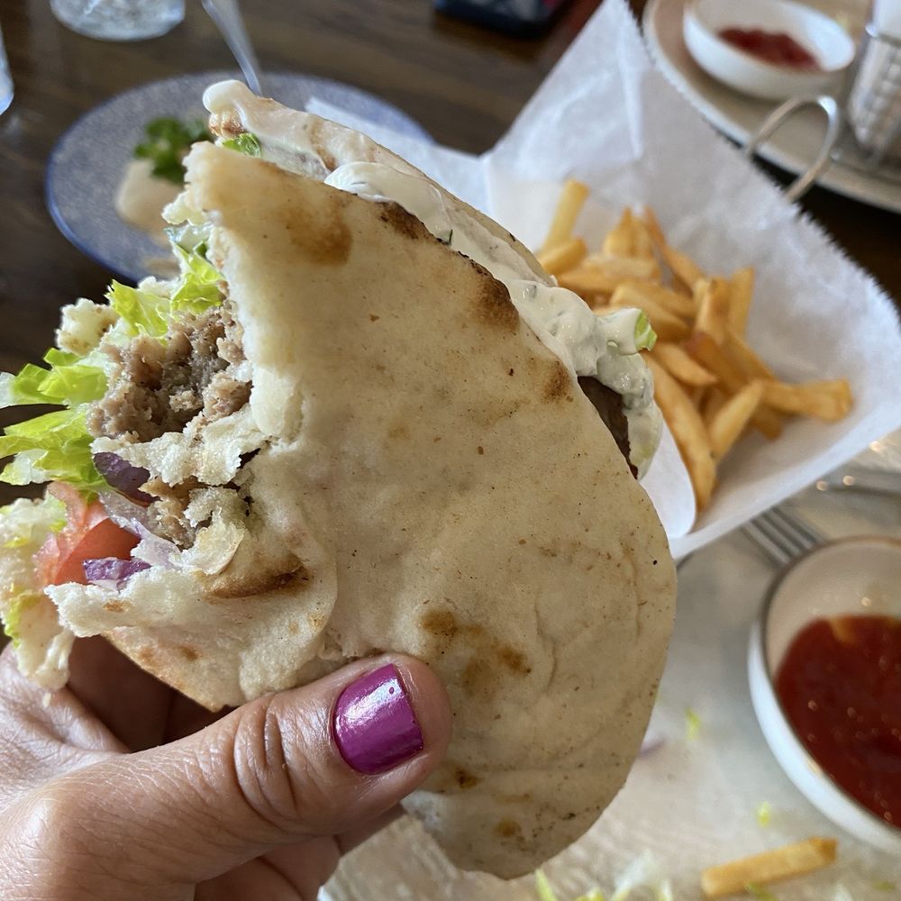 Sara's Mediterranean Grill - Gyro pita.. mmm so yummy! - Mediterranean Near Me - Wappingers Falls, New York Sara's Mediterranean Grill - Gyro pita.. mmm so yummy! - Mediterranean Near Me - Wappingers Falls, New York