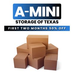 A Mini Storage of Texas - Unlock unbeatable savings with A-Mini Storage! Get 50% off your first 2 months on all storage units. Secure, convenient, and affordable.