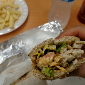 Campus Commons Deli - Spicy chicken sandwich for lunch! - Delis Near Me - Reston, Virginia