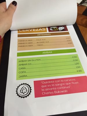 Menu photo 1 La Quinoa Zaragoza, Z