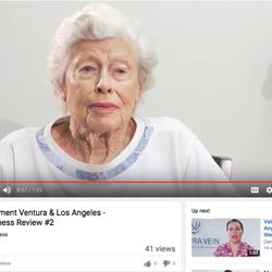 Center for Vein Wellness - Patient review spider + varicose veins