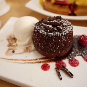 Prince Tea House - chocolate lava cake - Tea Rooms Near Me - Flushing, New York
