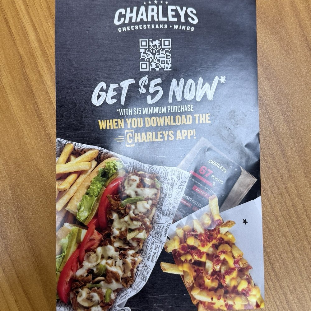 Charleys Cheesesteaks - Table as - Cheesesteaks Near Me - Schertz, Texas