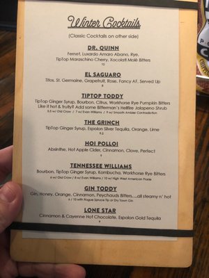 Menu photo 3 TipTop Thomas, WV