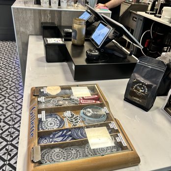Parlor Doughnuts - Register, stickers, and pins - Coffee & Tea Near Me - Fruit Cove, Florida Parlor Doughnuts - Register, stickers, and pins - Coffee & Tea Near Me - Fruit Cove, Florida