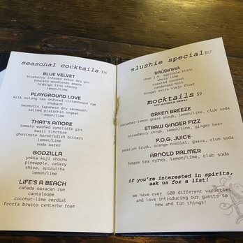 The Alembic - Photo 2: Seasonal cocktail menu - New American Near Me - San Francisco, California