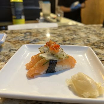 Aki Sushi - Salmon, cucumbers and homemade pickles - Sushi Bars Near Me - Oldsmar, Florida