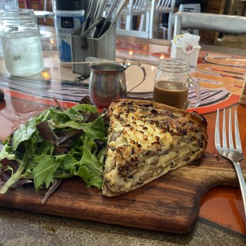 SUR - Mushroom goat cheese quiche - Empanadas Near Me - Miami, Florida