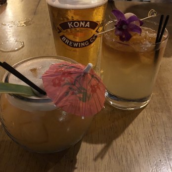 Island Lava Java - Hana Hou, lychee martini, mango blonde ale - American Near Me - Kailua Kona, Hawaii