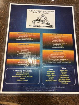 Menu photo 2 Cedar River Seafood Callahan, FL Menu photo 2 Cedar River Seafood Callahan, FL