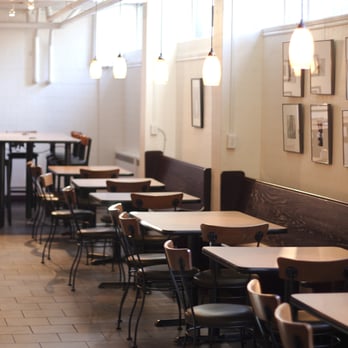 Green Bean Café - tables and chairs in a restaurant - Desserts Near Me - Windsor, Ontario
