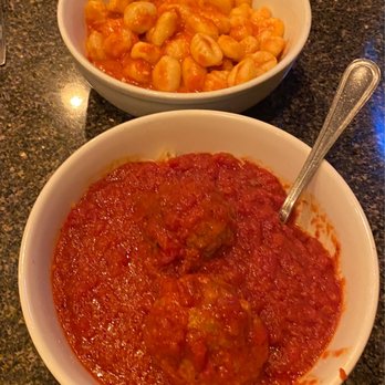 Mother Anna's - Gnocchi Linguine with Meatballs - Italian Near Me - Medfield, Massachusetts Mother Anna's - Gnocchi Linguine with Meatballs - Italian Near Me - Medfield, Massachusetts