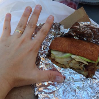 Baba Cool - My $11 turkey sandwich was tiny! Smaller than my hand. - Wine Bars Near Me - Brooklyn, New York