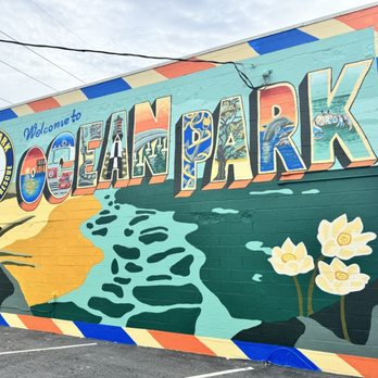 Ocean Park - Mural was installed July 2025 (unknown artist) - Public Art Near Me - Virginia Beach, Virginia Ocean Park - Mural was installed July 2025 (unknown artist) - Public Art Near Me - Virginia Beach, Virginia