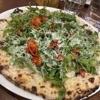 Brickfire - Mushroom pizza - Sports Bars Near Me - Richmond, Virginia Brickfire - Mushroom pizza - Sports Bars Near Me - Richmond, Virginia