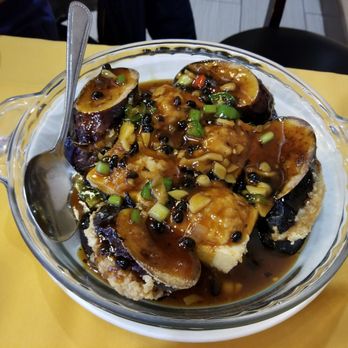 Lotus 8 - Pan Fried Tofu and Eggplant. - Asian Fusion Near Me - Folsom, California