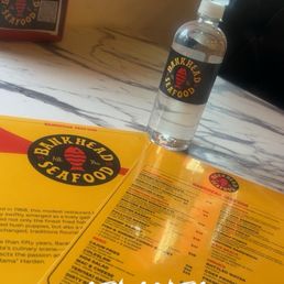 Menu and Bankhead water!!