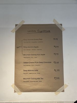 Menu photo 3 HeyTea TeaBar New York, NY