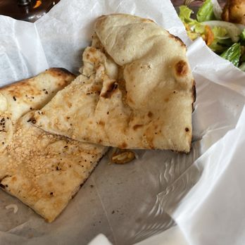 Essence of India - Garlic naan - Indian Near Me - Chicago, Illinois
