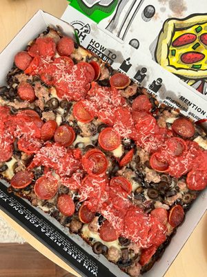 Slice of Homage Pizza by null