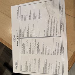 Menu Menu