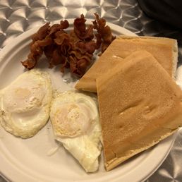 Bacon, Eggs & Tostada