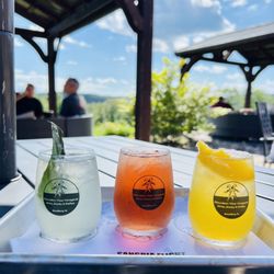 Mountain View Vineyard, Winery, Brewery & Distillery - Sangria flight