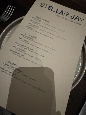Menu photo 1 Stellar Jay Denver, CO Menu photo 1 Stellar Jay Denver, CO