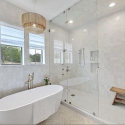 Posh Floors - Remodel of Primary Bathroom