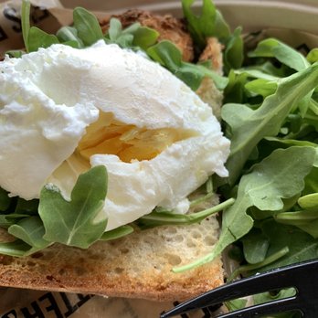 Better Buzz Coffee Hillcrest - "Poached egg" on a toast. No! That's boiled egg. Unseasoned dish. - Coffee & Tea Near Me - San Diego, California Better Buzz Coffee Hillcrest - "Poached egg" on a toast. No! That's boiled egg. Unseasoned dish. - Coffee & Tea Near Me - San Diego, California