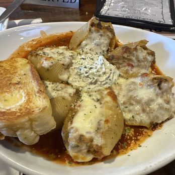 TJ'S At The Old Forge - Stuffed shells - Steakhouses Near Me - Bandera, Texas TJ'S At The Old Forge - Stuffed shells - Steakhouses Near Me - Bandera, Texas