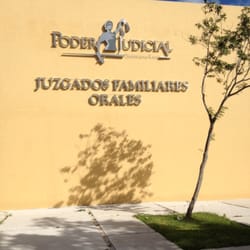 Juzgados orales familiares - El letrero