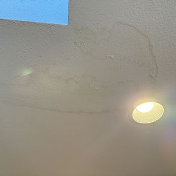 Village Realty - What the ceiling looked like upon check in. There were obviously prior problems ignored. - Real Estate Services Near Me - Nags Head, North Carolina