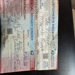 The Grouse Room - Rent receipts