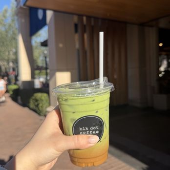Blk Dot Coffee - Iced Light VTMatcha - Coffee & Tea Near Me - Irvine, California