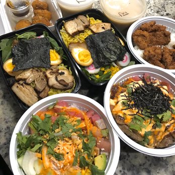 Xuan Asian - Takoyaki Balls, Black Tonkatsu Ramen, Tonkatsu Ramen, Xuan Asian Bowl, Build your own bowl, Chicken Karaage Bowl - Korean Near Me - Albuquerque, New Mexico