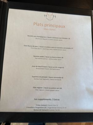 Menu photo 6 Le 1171 Sainte-Marthe, QC