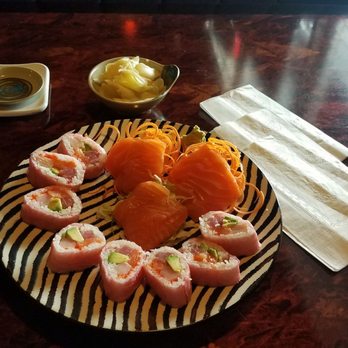 Sushi Cafe - Snow Roll and Salmon Sashimi! - Japanese Near Me - Winter Park, Florida Sushi Cafe - Snow Roll and Salmon Sashimi! - Japanese Near Me - Winter Park, Florida