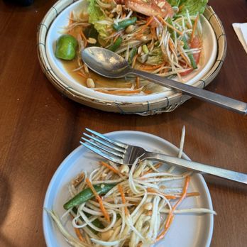 Krok - Green papaya salad hits the spot to refresh the palate and prep for the main course - Thai Near Me - Las Vegas, Nevada Krok - Green papaya salad hits the spot to refresh the palate and prep for the main course - Thai Near Me - Las Vegas, Nevada