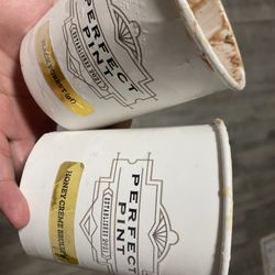 Perfect Pint - A pint of Black Forest and Honey Creme Brûlée