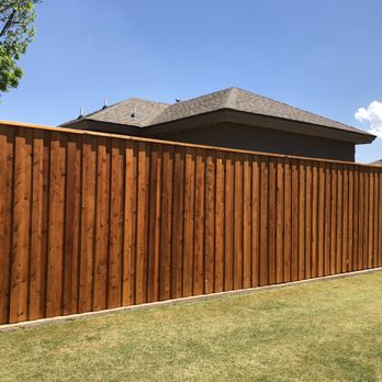 All-State Fence & Supply - 7' Board on Board Western Red Cedar Fence with Concrete Curb. - Fences & Gates Near Me - Lubbock, Texas All-State Fence & Supply - 7' Board on Board Western Red Cedar Fence with Concrete Curb. - Fences & Gates Near Me - Lubbock, Texas