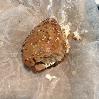 Bagel Supreme - Whole wheat Everything (1/4 of the bagel) - Bagels Near Me - Brooklyn, New York