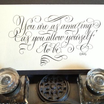 Kathy Milici Creative - Inside Kathy's studio. - Calligraphy Near Me Kathy Milici Creative - Inside Kathy's studio. - Calligraphy Near Me