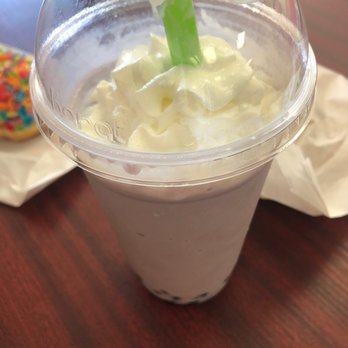 Rancho Donuts - thai tea w boba - Donuts Near Me - Temecula, California Rancho Donuts - thai tea w boba - Donuts Near Me - Temecula, California