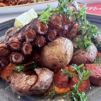 Mia's - Octopus - Mediterranean Near Me - Solana Beach, California