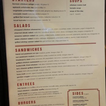 Friedman's - Menu - Breakfast & Brunch Near Me - New York, New York Friedman's - Menu - Breakfast & Brunch Near Me - New York, New York