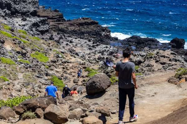 Nakalele Blowhole by null