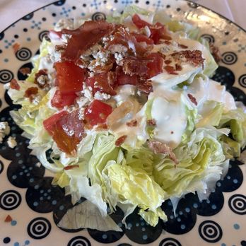 Backstreet Bistro - Bristo wedge salad. - Italian Near Me - Palm Desert, California Backstreet Bistro - Bristo wedge salad. - Italian Near Me - Palm Desert, California